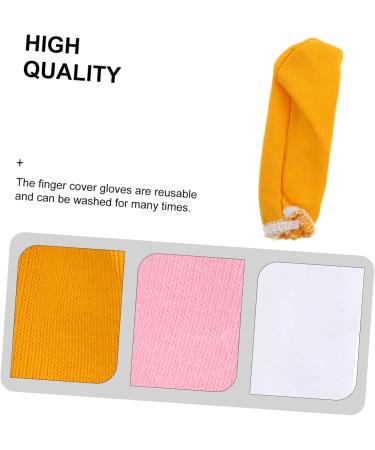 FRCOLOR 60pcs Pure Finger Cots Reusable Cut Resistant Finger Protectors for Sewing & Household Use - Buy Online on GoSupps.com
