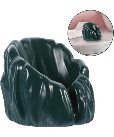 Ciieeo Ceramic Soap Dish for Shower Self Draining Soap Holder Decorative Soap Dish Soap Draining Holder Bathroom Soap Holder Soap Case Soap Container Storage Box Ceramics No Punching - Buy Online on GoSupps.com