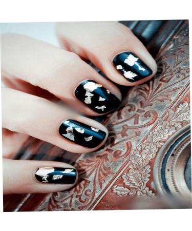12 Pot/Set Gel Nail Polish Set Nail Art Accessories Gold Silver Paillette Foil Chip Sparkling Flake DIY Glitter Decal Acrylic UV Gel Decoration - Buy Online on GoSupps.com