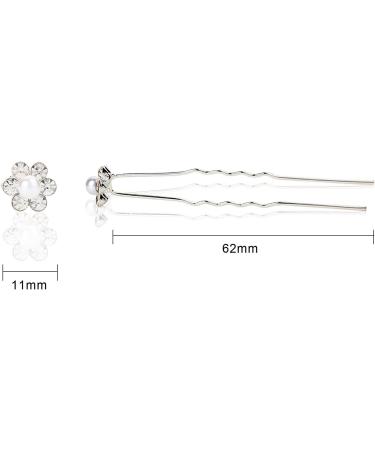 Flower Hair pins 20 - Buy Online on GoSupps.com