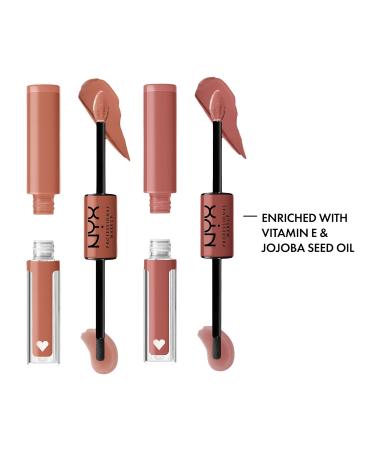 NYX Shine Loud Long-Lasting Liquid Lipstick - Pack of 2 (Magic Maker & Goal Crusher) - Buy Online on GoSupps.com