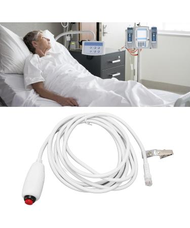 Universal 9.8ft Replacement Sister Call Cable - 6P4C Crystal Head | Red Call Button for Nurses Patients & Elderly Care - Buy Online on GoSupps.com