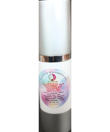 Best Advanced Anti-aging Face Brightener Organic Antiwinkles Acetyl-Glucosamine Serum + vitamin B3 (Niacinamide) Efficient Anti-aging Face Faster Wrinkle reduction Re-activate skin Youth (30 ml)