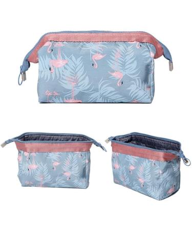 WayOuter Travel Cosmetic Bag - Portable Women's Makeup Organizer & Flamingo Pouch for Travel Accessories - Buy Online on GoSupps.com