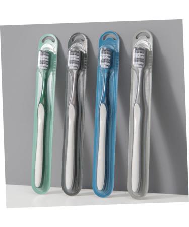 Eco-Friendly Wofashpuret Reusable Toothbrush Set - 8 Hard Bristles | Travel Size & Durable for Men - Buy Online on GoSupps.com