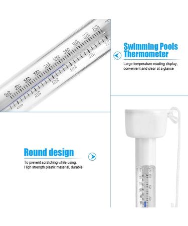LinLin Large Floating Pool Thermometer Pro Water Thermometers for Outdoor Indoor Swimming Pools Spas Hot Tubs Fish Ponds - Buy Online on GoSupps.com