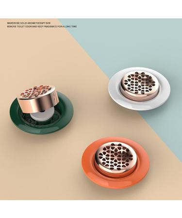 Long Lasting Solid Fragrance & Air Freshener - Portable Stylish Orange Bathroom Scent - Buy Online on GoSupps.com