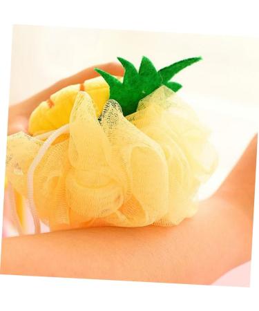 Balacoo 4pcs Large Shower Ball - Two-Color Mesh Bath Sponge Pouf for Ultimate Clean & Relaxation | International Shipping Available - Buy Online on GoSupps.com