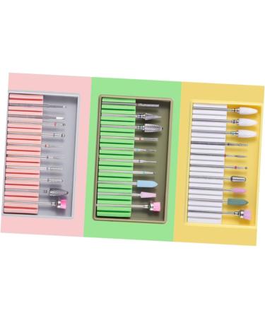 minkissy 1 Set Nail Grinding Polisher Nail File Drill Bits Grit Gel Nails Bit Nail Drill Bits Manicure Drill Bits Efile Nail Drill Manicure Pedicure Kit Power Tools Electric File Acrylic - Buy Online on GoSupps.com