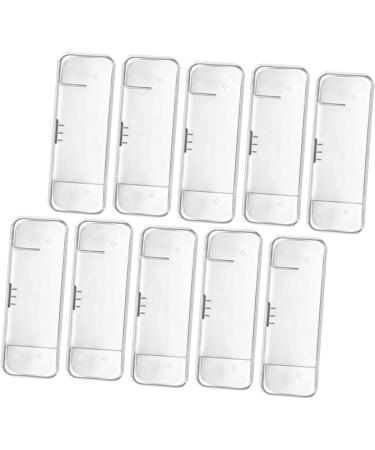 MAGICLULU 20pcs Razor Storage Box | Portable Manual Travel Case | Plastic Organizer for Easy Storage | Ideal for International Shipping - Buy Online on GoSupps.com