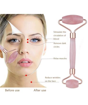Buy LZLRUN Jade Roller & Gua Sha Tools Set - Natural Skin Rejuvenation for Puffiness Relief | International Shipping Available - Buy Online on GoSupps.com