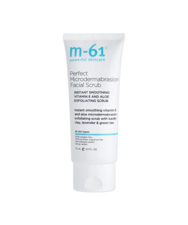 M-61 Perfect Microdermabrasion Facial Scrub- Skin-soothing scrub and mask with vitamin E  kaolin & aloe