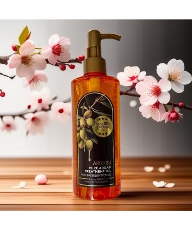 Buy 100% Pure Argan Treatment Oil - Nourish & Transform Your Hair | UBuy Shop Korea (200ml + 20ml Travel Gift - Buy Online on GoSupps.com
