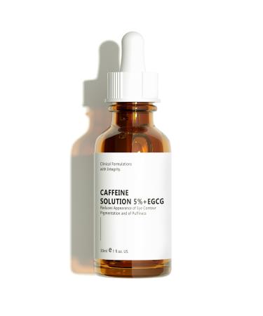 La solution la caf ine 5 % + EGCG r duit l'apparence de la pigmentation du contour des yeux et du gonflement s rum sous les yeux (30 ml) de caf ine pour le s rum hydratant pour le visage