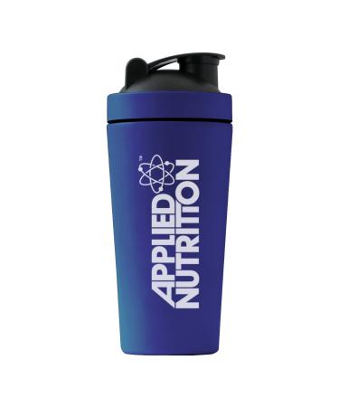 Applied Nutrition Metal Protein Shaker - Sports Supplements Stainless Steel Shaker Metal Shaker Bottle Durable & Lightweight (750ml)