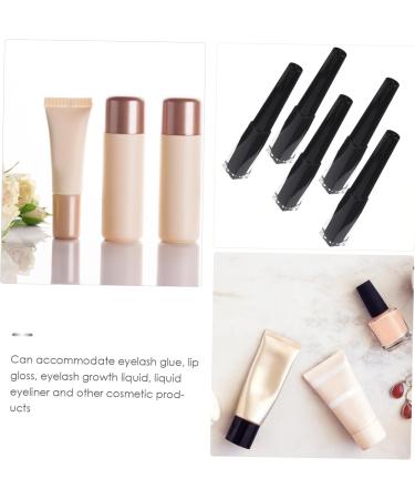 Housoutil 10 Pcs Empty Eyeliner Bottle Empty Mascara Tube DIY Mascara Tubes Mascara Vial Cosmetic Empty Bottle Blackx2pcs 11x1.6cmx2pcs - Buy Online on GoSupps.com
