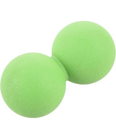 Ficher TPE Ball - Gym Fitness & Therapy Massage Ball for Stress Relief Improved Circulation - Portable Green Exercise Tool - Buy Online on GoSupps.com