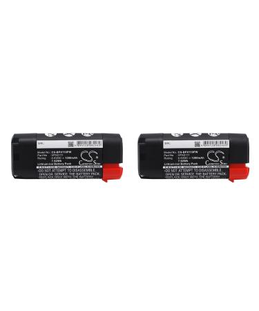 2 Pcs 1200mAh/6.6V Replacement Battery for VPX1501 VPX1201 VPX1212X VPX1101 VPX1301 VPX1301X VPX1101X VPX1401 VPX2102 VPX1212 VPX0111