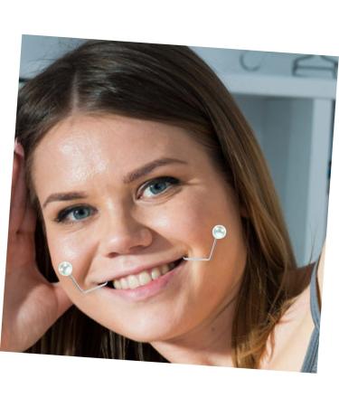 FRCOLOR 2 Pairs of Dimple Trainer Dimple Maker for Clip for Shaping Dimple Maker for Women Small Dimple Marker Face Maker Copper 4.30X2.50X0.80CM Assorted colours 2 - Buy Online on GoSupps.com