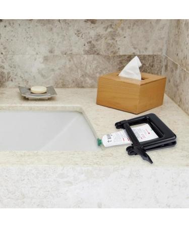 1 Pack Toothpaste Squeezer Rollers - Black ABS Toothpaste Squeezer - Easy Toothpaste Squeezer Rollers No Waste for Home Bathroom 4.5X4.1 Inch  - Buy Online on GoSupps.com