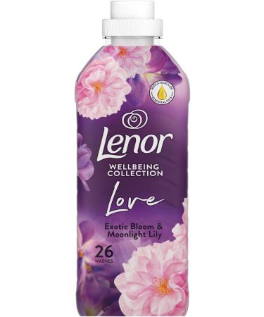 Lenor Fabric Conditioner 26 Washes 858ml Wellbeing Collection Exotic Bloom & Moonlight Lily Scent + for You: Organza Small Bag - Buy Online on GoSupps.com