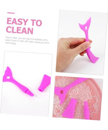 FRCOLOR 2pcs Baffle Eyelash Applicator Para Separator Makeup Lash Stencil Brush Tool Multi-purposes - Buy Online on GoSupps.com