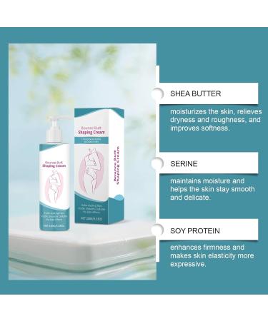 HDSDVNON Shea Butter Butt Firming Cream 100g Moisturizing Massage Cream Improves Skin Elasticity Serine Soy Protein Formula Body Care Cream3 boxes - Buy Online on GoSupps.com
