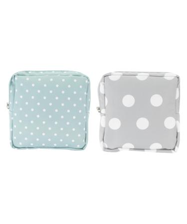 Gleavi 2st aunt towel storage bag storage holder for menstrual pillows pads for teenagers travel bag for women pad oxford-fabric square girls