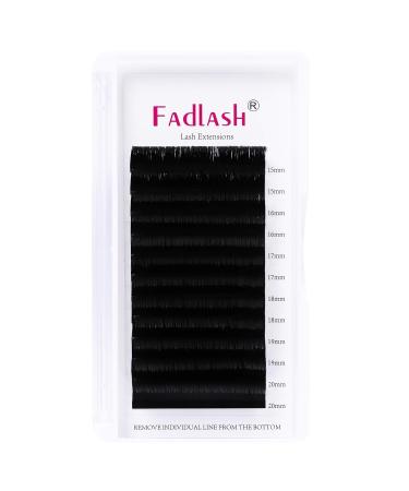 Self-Flee Eyelashes | D Curl 15-20mm Mixed Length Volume Lashes - Easy Fan 0.10mm Individual Extensions for Stunning Looks - Buy Online on GoSupps.com