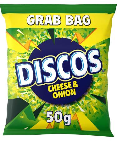 Discos Cheese and Onion Grab Bag Crisps 28 x 50g
