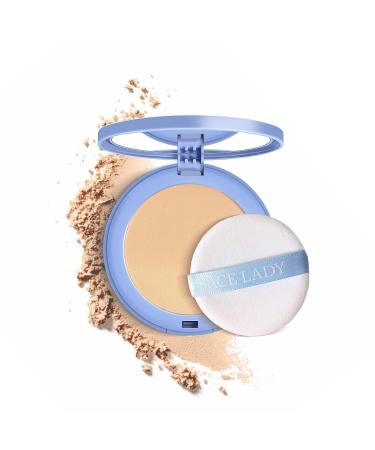 SACE LADY 3Pcs Face Makeup Set with BB Cushion Foundation, Pressed Powder, Sponge and Bag - Long Lasting, Waterproof, Natural Cosmetics - Buy Online on GoSupps.com