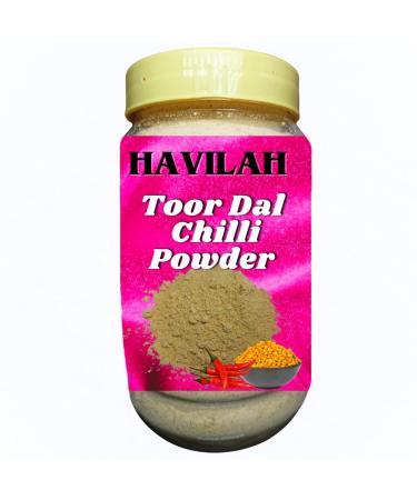 Havilah Toor Dal Chilli powder 250 g Toor Dal Idli kandi podi Toor Podi Fibre Rich kandi Karam Podi Podis Pappula Mixed Dal Spice Powder