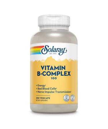 Solaray B-Complex 100 with Aloe Vera 250 VegCaps