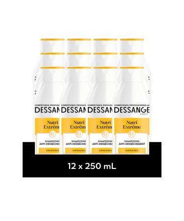 [PACK OF 12] Dessange Nutri-Extrême Anti-dryness Shampoo Volubilis Oil 250ml