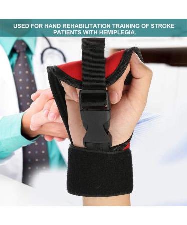 Finger Splint Brace ability Finger Anti Spasticity Rehabilitation Auxiliary Training Gloves for Stroke Hemiplegia Patient and Athlete Finger Rehabilitation Universal Single Hand Grip(Sticker gloves) - Buy Online on GoSupps.com