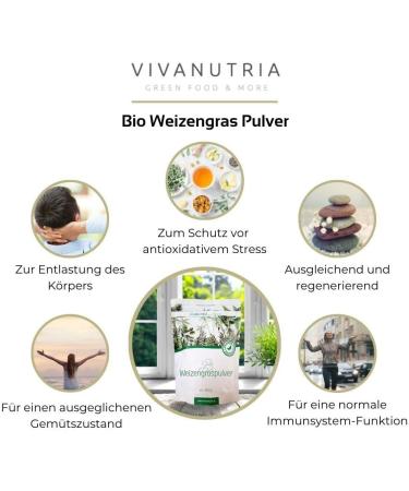 Organic Wheatgrass Powder 400g - Certified Organic Raw Food Quality Lab Tested - International Shipping Available - Buy Online on GoSupps.com