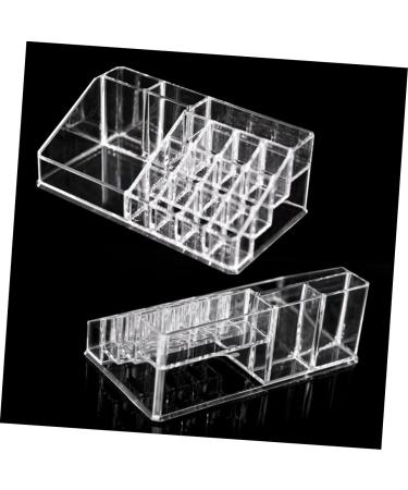Gogogmee Box Blusher Storage Pressed Stand for Case Eye Display Acrylic Shadow Powder Cosmetic Lip Lipsticks - Buy Online on GoSupps.com