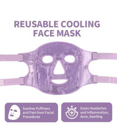 Newgo Ice Mask | Reduce Face Swelling & Dark Circles | Hot & Cold Compress for Spa & Skincare - Buy Online on GoSupps.com