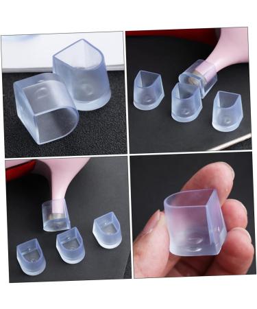 High Heel Protectors - 12 Pairs Clear Heel Covers & Sole Stoppers for Stiletto Shoes - Durable PVC Accessories for Women - Buy Online on GoSupps.com