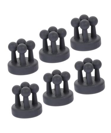 Alipis 12 Pick shaver hook shaver holder toothbrush holder made of silicone bathroom-luffa-hook harrys razor shower utensils plug-in hook robust pebble gel office door hook toothpaste