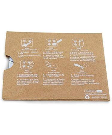 KADS Nail Stamping Plate - Coconut Tree Nature Image Design for DIY Nail Art (NA028) - Buy Online on GoSupps.com