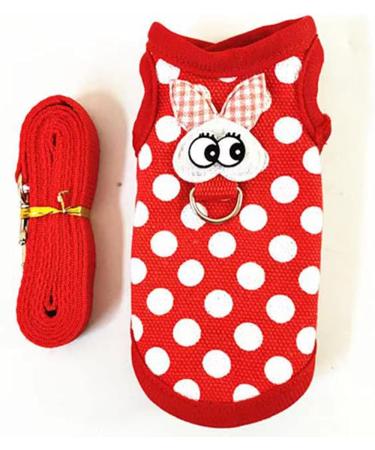 Anelekor Small Animals Christmas Costume - Santa Coat Guinea Pig Harness & Leash Set | Festive Clothes for Hamsters, Rats, Kitties & More - Red Small - Buy Online on GoSupps.com