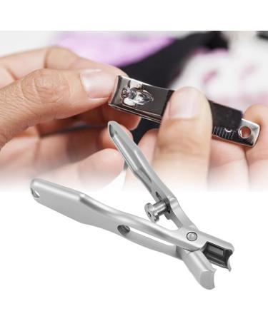 Stainless Steel Nail Clipper Wide Jar Openning Fingernail Toenail Clipper for Thick Nails 16mm - Buy Online on GoSupps.com