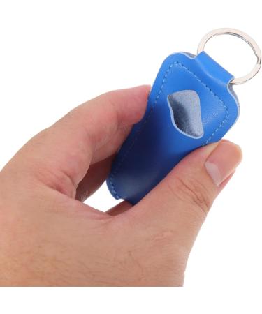 Beavorty Travel Toiletry Bag Set - 4Pcs PU Leather Keychain Lipstick Holders | Colorful Organizer for Lip Balm & Cosmetics (Red Yellow Green Blue - Buy Online on GoSupps.com