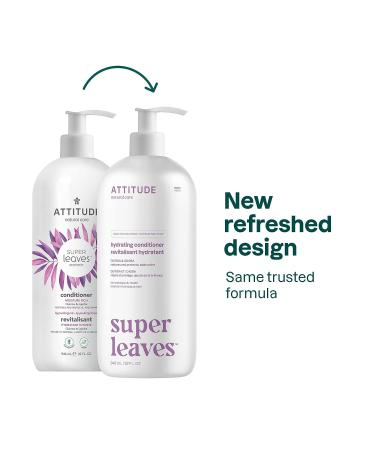 ATTITUDE Moisturizing Hair Conditioner | Plant-Based, Vegan & Cruelty-Free | Quinoa & Jojoba | 32 Fl Oz - Buy Online on GoSupps.com