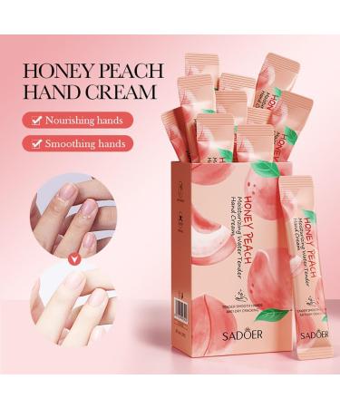 20 Cr me Hydratantes pour les mains Lotion pour les mains Fruit es pour les mains S ches et Crevass es Mini Cr me pour les mains Portable Format de Voyage pour tous les types de peau (P che) - Buy Online on GoSupps.com