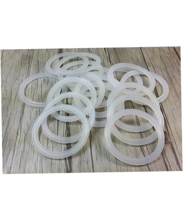 Alipis Cup Seal Ring 3pcs Seal Ring Insulated Cup Bottle Lid Ring Sealing Gaskets Sealing Ring Airtight Cup re-usable 5.4X4X0.35cm White - Buy Online on GoSupps.com