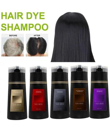 Nova Hair Dye Shampoo Nova Hair Instant Dye Shampoo Trynova Hair Shampoo Nova Hair Instant Dye Shampoo For Men & Women-Quick For Women And Men (Black) - Buy Online on GoSupps.com