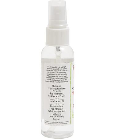 THAI Travel-Sized Crystal Mist Deodorant Body Spray - Unscented - 2 fl oz - Buy Online on GoSupps.com