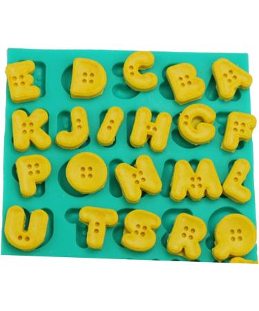 COHEALI 2pcs Cake Tool Alphabet Fondant molds Cookie Cake Cupcake Silicone Candy molds Symbols Cake molds Letter Chocolate Silicone soap Mold Alphabet Silicone molds Bread Cartoon Greenx2pcs 12x13cmx2pcs - Buy Online on GoSupps.com